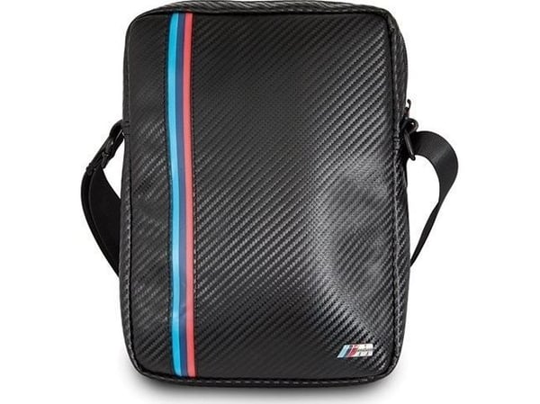 Smalväska för surfplatta 8" BMW Carbon / tricolor-ram (BMTB8MCPBK) svart