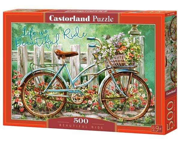 Castorland Beautiful Ride, 500 stykker, Kunst, 9 år