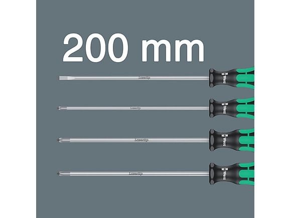 Wera 335/350/355/4, 420 mm, 81 mm, 42 mm, 472 g, svart, grønn