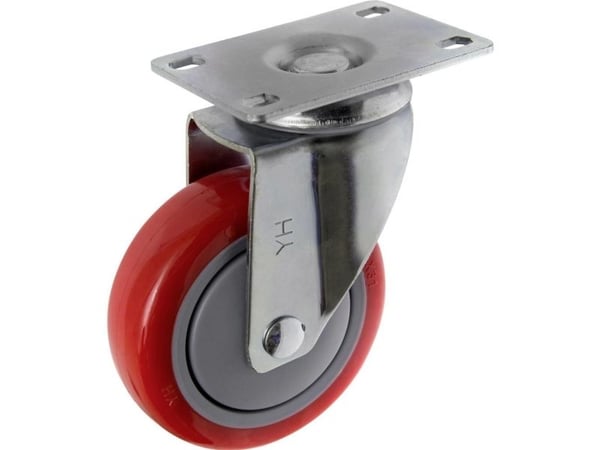 Toolcraft TO-5137953, Metallinen, Punainen, 125 kg, 1 kpl, 10 cm Toolcraft TO-5137953, Metallinen, Punainen, 125 kg, 1 kpl, 10 cm