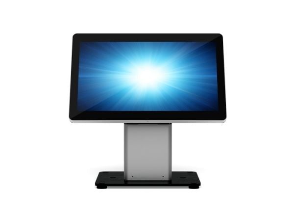 Elo Slim Self-Service Countertop Stand - Ställ - för butiksterminal - svart/silver - för Elo 1502, 2002, 2202, 2270, 2402, 2470, 2702, 2770; I-Seri...
