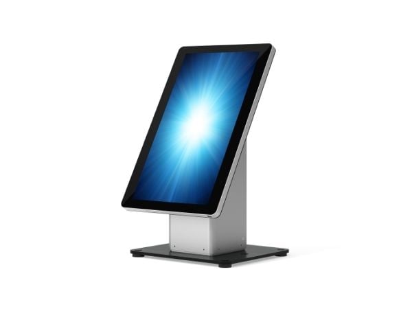 Elo Slim Self-Service Countertop Stand - Ställ - för butiksterminal - svart/silver - för Elo 1502, 2002, 2202, 2270, 2402, 2470, 2702, 2770; I-Seri...