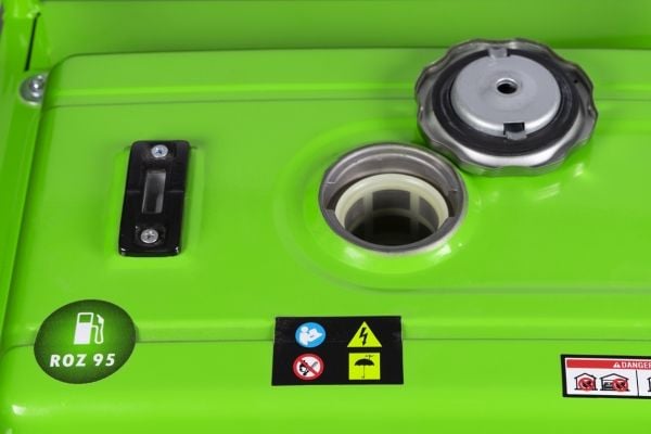 Zipper ZI-STE2800IV, 4500 W, 230 V, 5 l, Bensin, 50 Hz, 212 cm³