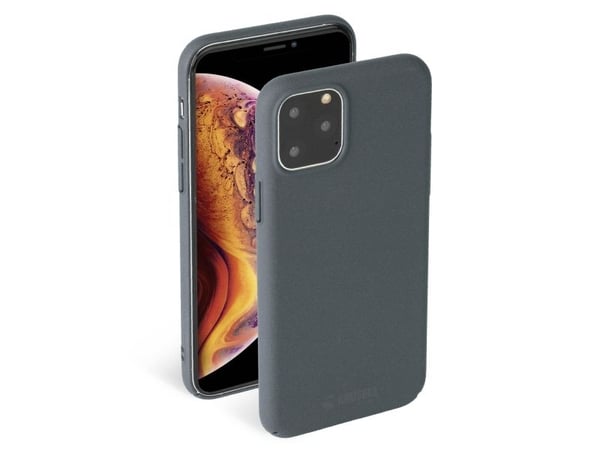 Krusell Sandby - Baksidesskydd för mobiltelefon - sten - för Apple iPhone 11 Pro Max