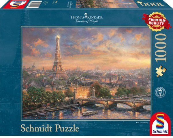 Schmidt Spiele Paris, City of Love, 1000 styck, Stad