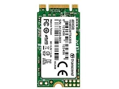 Transcend 420S - SSD - 480 GB - intern - M.2 2242 - SATA 6Gb/s