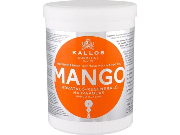 Kallos Mango Moisture Repair Hair Mask 1000 ml