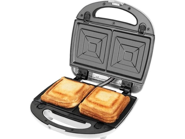 Sandwich frityr EKG ECGS3993in1 White Sandwich frityrkoker, 700w, Hvit og metall