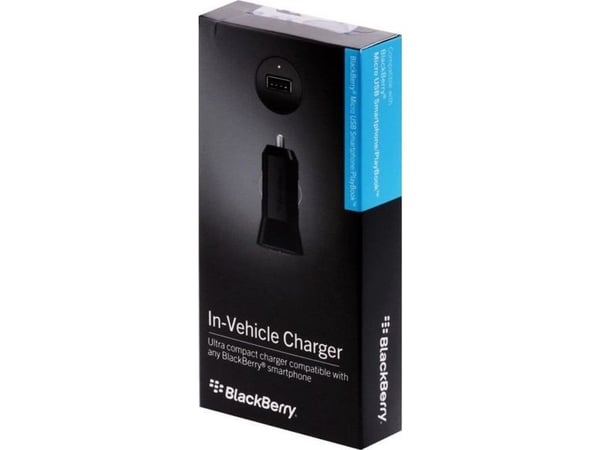 BlackBerry ACC-48157-001, Auto, Tupakansytytin, Musta
