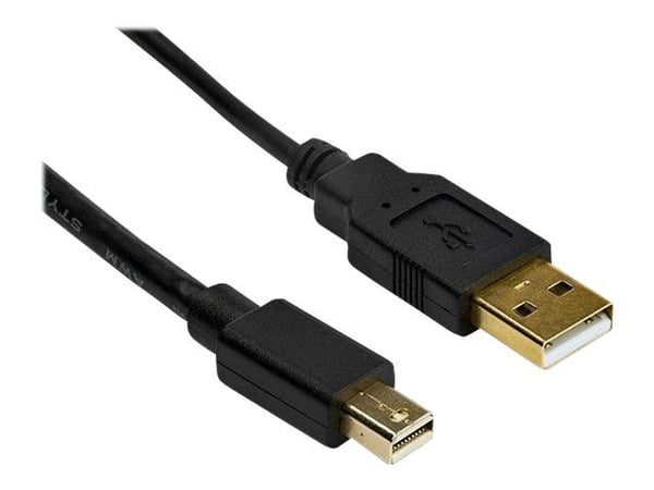 StarTech Mini DisplayPort to Dual-Link DVI Adapter - USB Powered - Dual Link Connectivity - Black - DVI Active Display Converter (MDP2DVID2) - Vide...