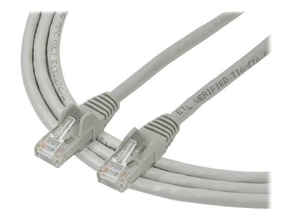 StarTech.com N6PATC2MGR, 2 m, Cat6, U/UTP (UTP), RJ-45, RJ-45, Harmaa