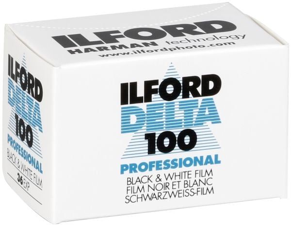 Ilford Delta 100 Professional - Svart/hvit duplikatfilm - 135 (35 mm) - ISO 100 - 36 eksponeringer