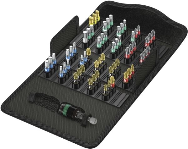 Wera 05057127001, 61 stykker, Hex (metrisk), PH 1, PH 2, CE, 115 mm, 85 mm