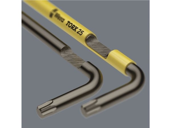 Wera 05024480001, L-torx-avain, T10,T15,T20,T25,T27,T30,T40,T8,T9, Monivärinen, 9 kpl