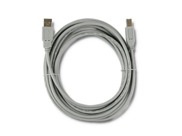 Qoltec - USB-kaapeli - USB (han) til USB Type B (han) - USB 2.0 - 5 m - vihreä