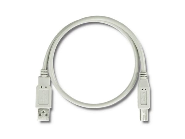 Qoltec 50394, 0,5 m, USB A, USB B, USB 2.0, 0,48 Gbit/sek, grå