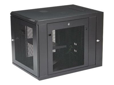 Startech 12U 19" Wall Mount Network Cabinet, 4 Post 24" Deep Hinged Server Room Data Cabinet- Locking Computer Equipment Enclosure with Shelf, Flex...