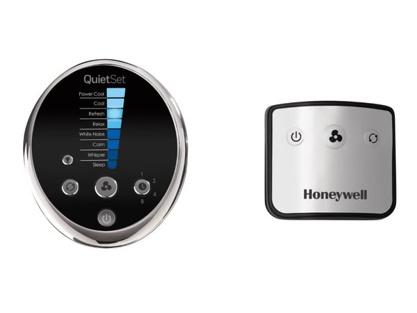Honeywell HYF290E4, Husholdning tårnventilator, Sort, Gulv, 53 dB, 186,89 m³/t, 80°