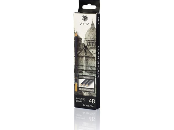 Artea 4B skisseblyant (12 stk) ASTRA
