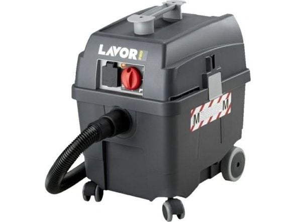 Lavor PRO Worker EM våt- og tørrstøvsuger 27 L 70 l/s, svart og grå