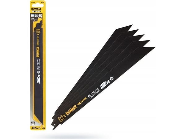 DEWALT BIM-terä 305mm BIM /5 kpl METALLILLE