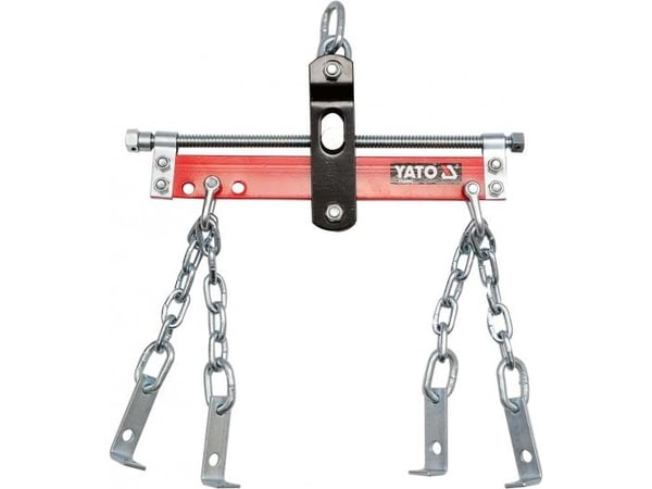 Yato YT-55565, Løfteadapter, 680 kg, Sort, Rød, Stål, 5,3 kg