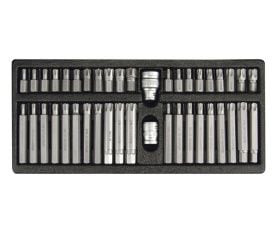 YATO bits Torx+RIBE 42 stk. 0420
