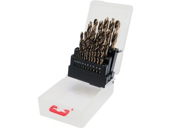 YATO HSS METALLDILL 25 stk. 1-13 mm, KOBALT