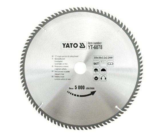 YATO VISITING TOOL Saha 300x30mm 96-TOOTH 6078