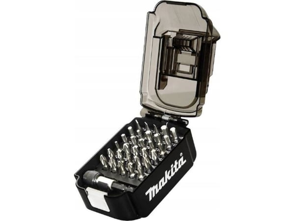 Makita - Spissett for skrutrekker - 31 deler - torx, phillips, pozidriv, hex, slot - lengde: 25 mm