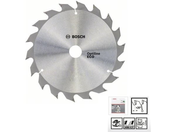 Puun saha 190x20mm 48-TOOTH, OPTILINE WOOD ECO