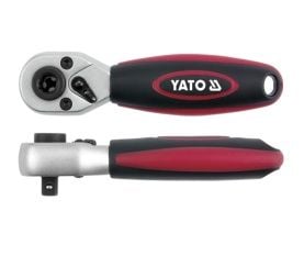 Yato YT-0331, Kromvanadiumstål, 1 stykker, Sølv, Sort, Rød, 1/4", 6.3 mm
