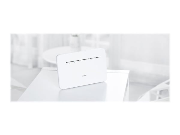 Huawei B535-232 - Trådløs router - WWAN - 4-port switch - GigE - 802.11a/b/g/n/ac - Hvid