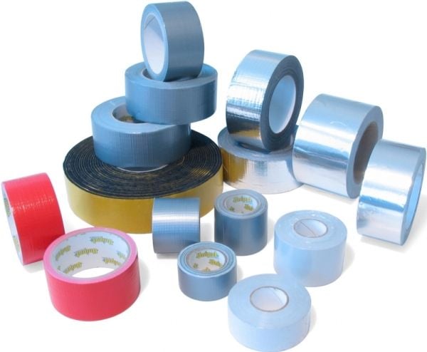 Unipak textiltejp DUCK Tape 50 m 48 mm grå 1201650 Unipak textiltejp DUCK Tape 50 m 48 mm grå 1201650