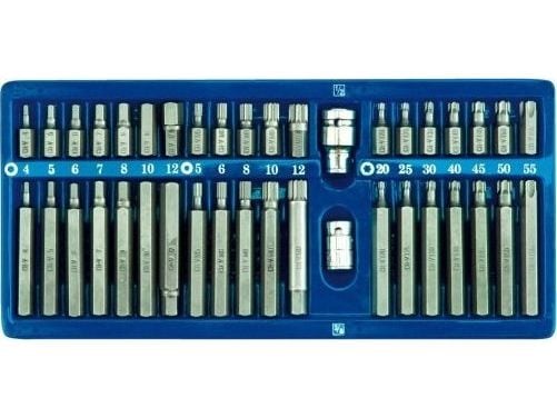 SILVER Torx-bitsats 40 delar