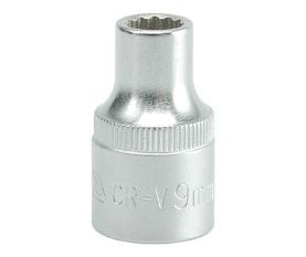 Yato YT-1271, Pistorasia, 1/2", Metrinen, 1 pää(t), 9 mm, Kromivanadiini-teräs
