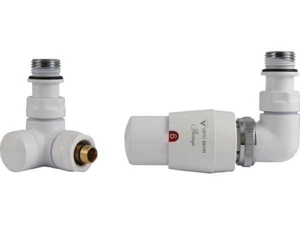 Varioterm radiator-set Vision termostatisk, venstre hvit (VIGS0206CFK/L) Varioterm radiator-set Vision termostatisk, venstre hvit (VIGS0206CFK/L)