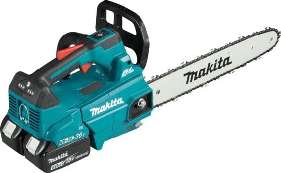 Makita DUC356PT2B, 35 cm, Børsteløs, 20 m/s, 76,2 / 8 mm (3 / 8"), Sort, Blå, 0,2 l