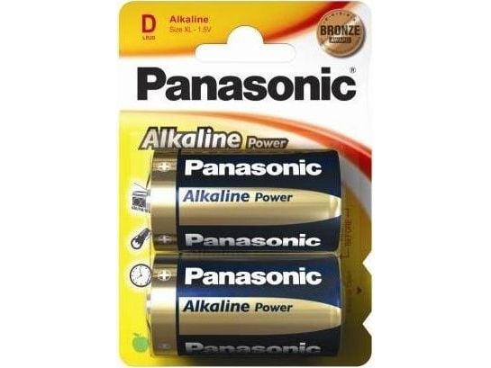 Panasonic Evolta LR20EGE - Batteri 2 x D - alkaliskt