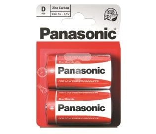 PANASONIC-batteri R20R /BL 2 st