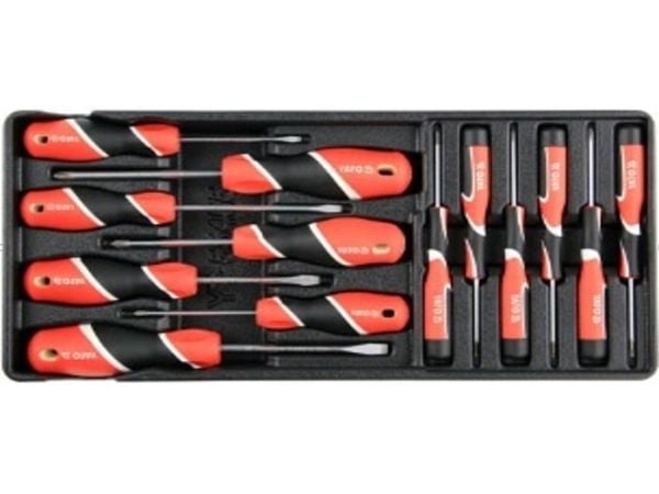 YATO SKRUTREKKERS SET 13stk. SKAPINNsats 55455