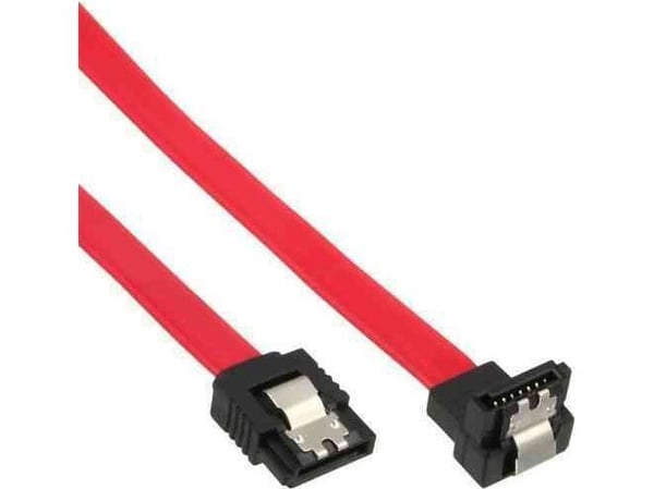 InLine 4043718163168, 0,15 m, SATA I, SATA 7-pin, SATA 7-pin, Hunkjønn/Hunkjønn, Sort, Rød