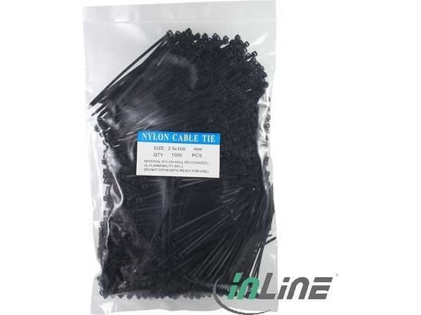 InLine 18841, Sort, 258 g, 160 mm, 220 mm, 35 mm, 282 g