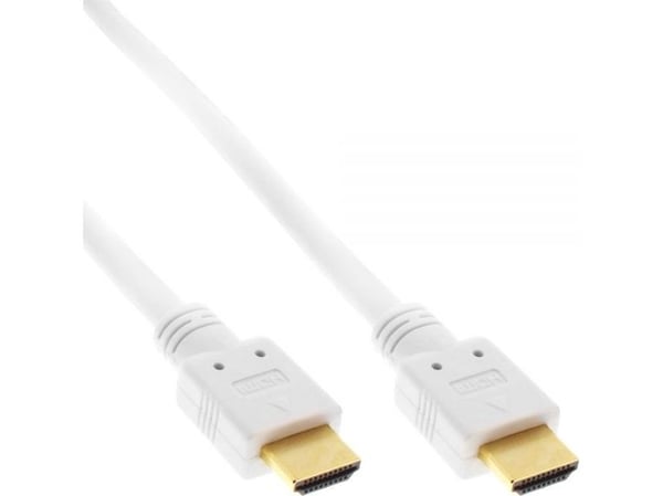 InLine 17507W, 7,5 m, HDMI Typ A (standard), HDMI Typ A (standard), 3D kompatibilitet, Vit