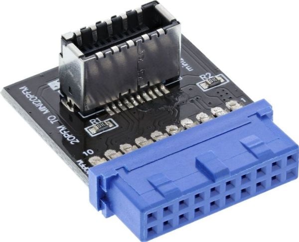 InLine 33446B, USB 3.1 (Gen.2), USB 3.0, Multifärg
