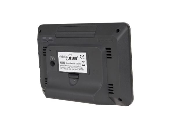 Greenblue 46004, Sort, Inne hygrometer, Inne Termometer, Utendørs Fuktighetsmåler, Utendørs Barometer, Barometer, Hygrometer, Termometer, Barometer...