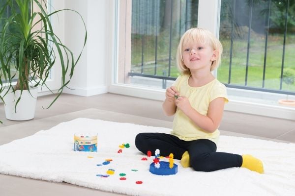 Lena Rondi Building box assortment, 4 år, 170 stykker, Plast