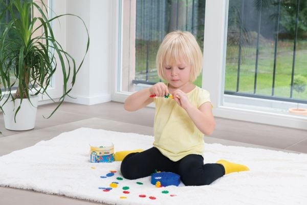 Lena Rondi Building box assortment, 4 år, 170 stykker, Plast