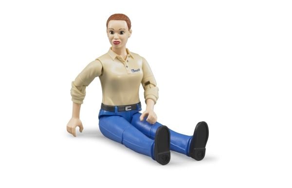 BRUDER 60408, 3 År, Beige, Blå, Plast