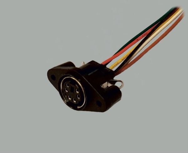 BKL Electronic 0204025, Sort, 0,1 m, 0,005 g
